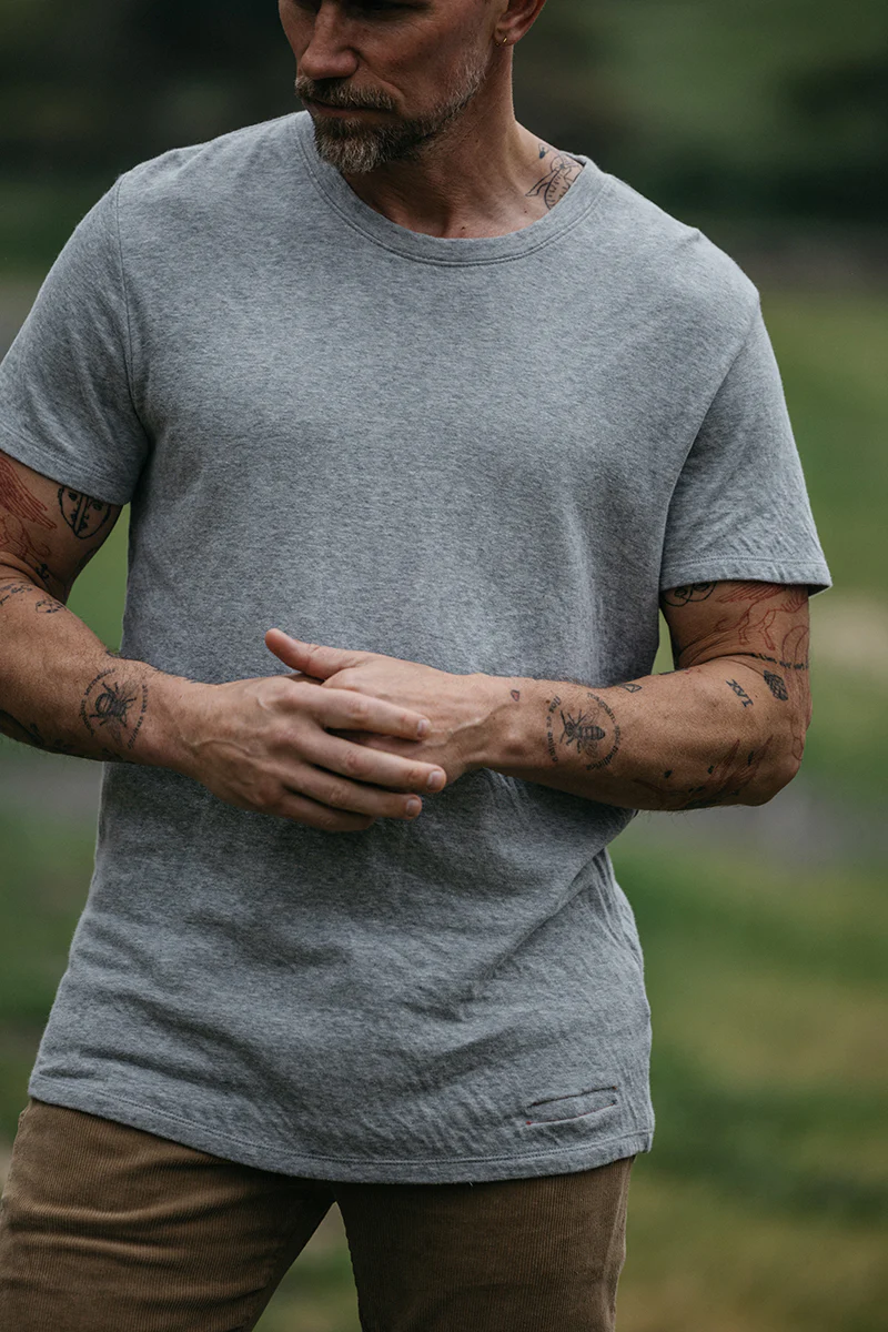 The Stamp Double Knit - Heather Gray - Image 5