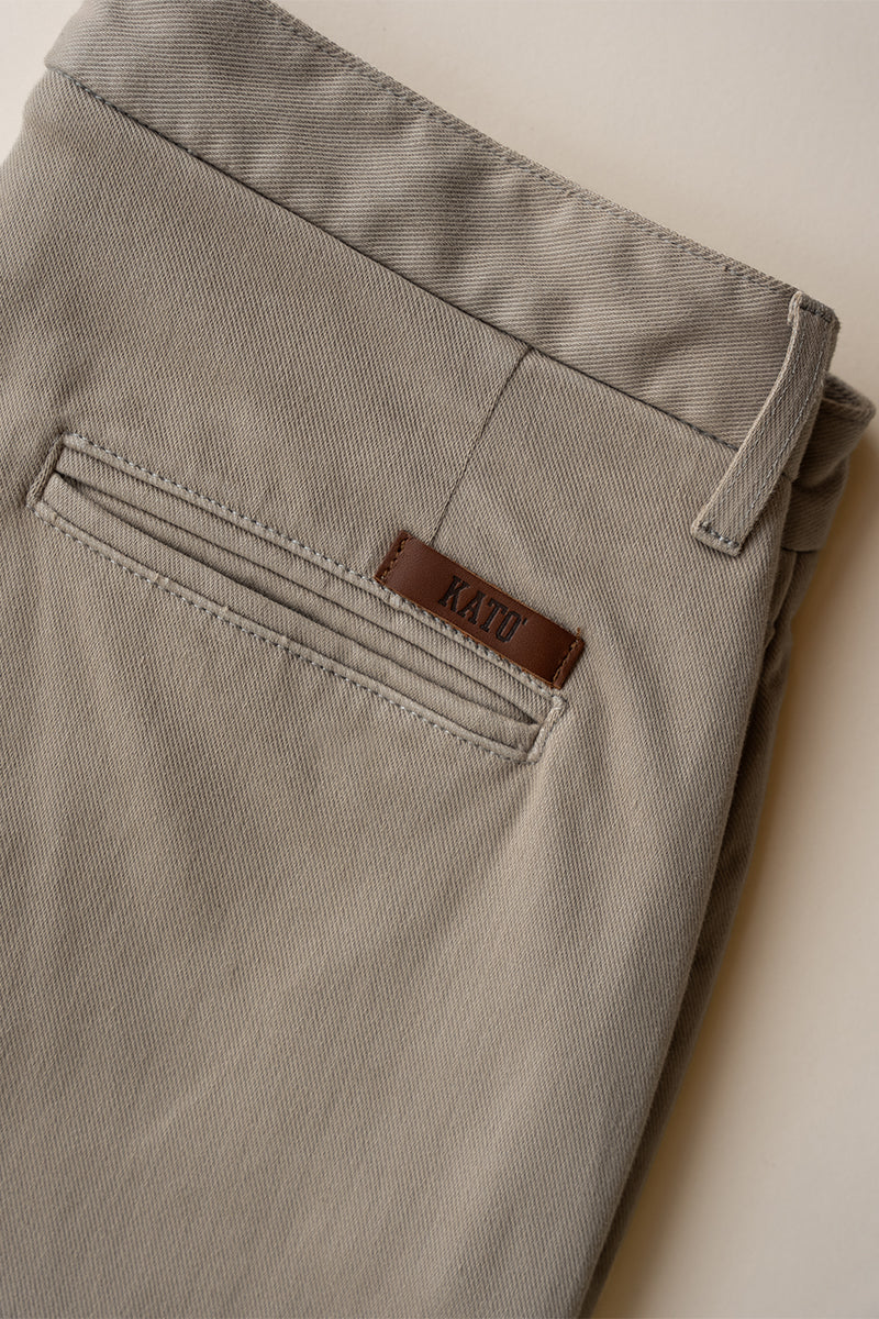 The Axe Slim Denit® Chino - Sand beige - Image 6