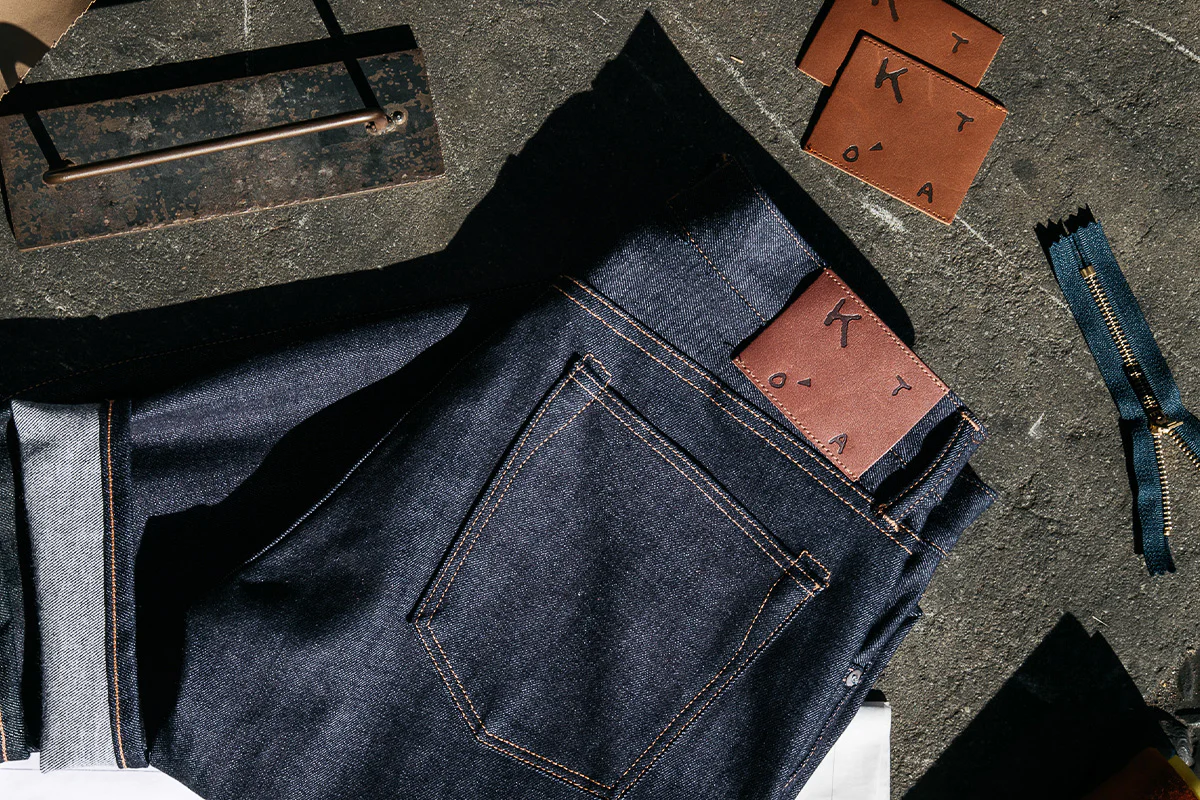 The Pen Slim - Indigo Raw 10.5oz Selvedge - Image 3