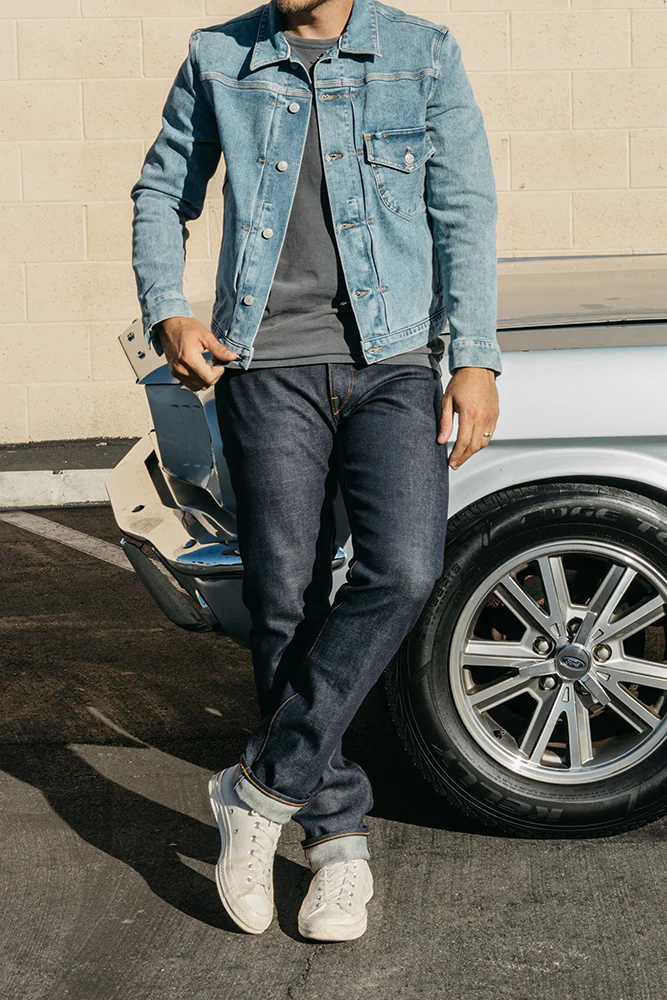 The Pen Slim - Indigo Raw 14oz Selvedge - Image 5