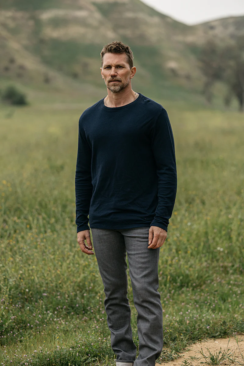 The Pen Slim - Gray Raw 10.5oz Selvedge - Image 7