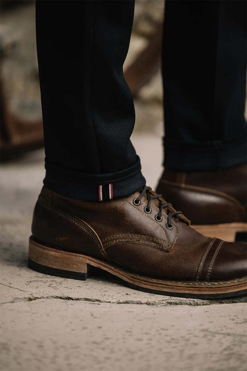 The Pen Slim - Black Raw 14oz Selvedge - Image 5