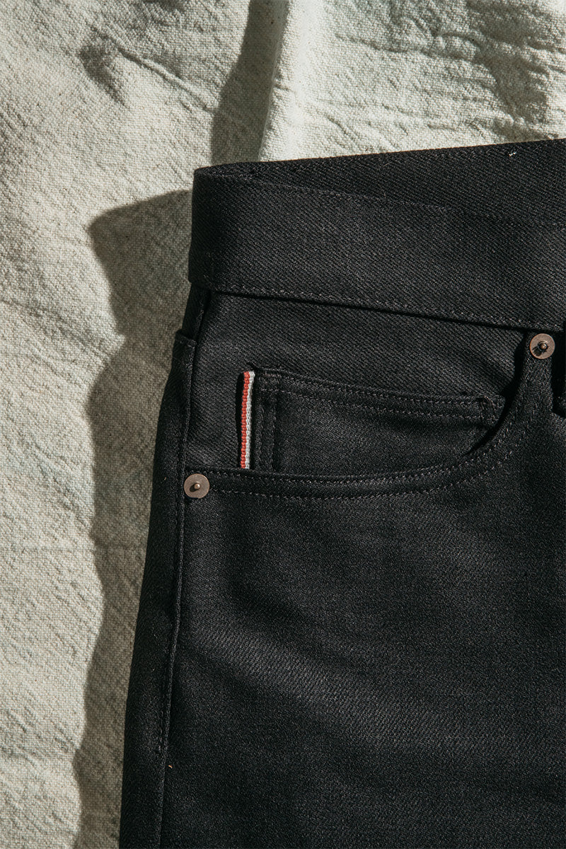The Pen Slim - Black Raw 14oz Selvedge - Image 6