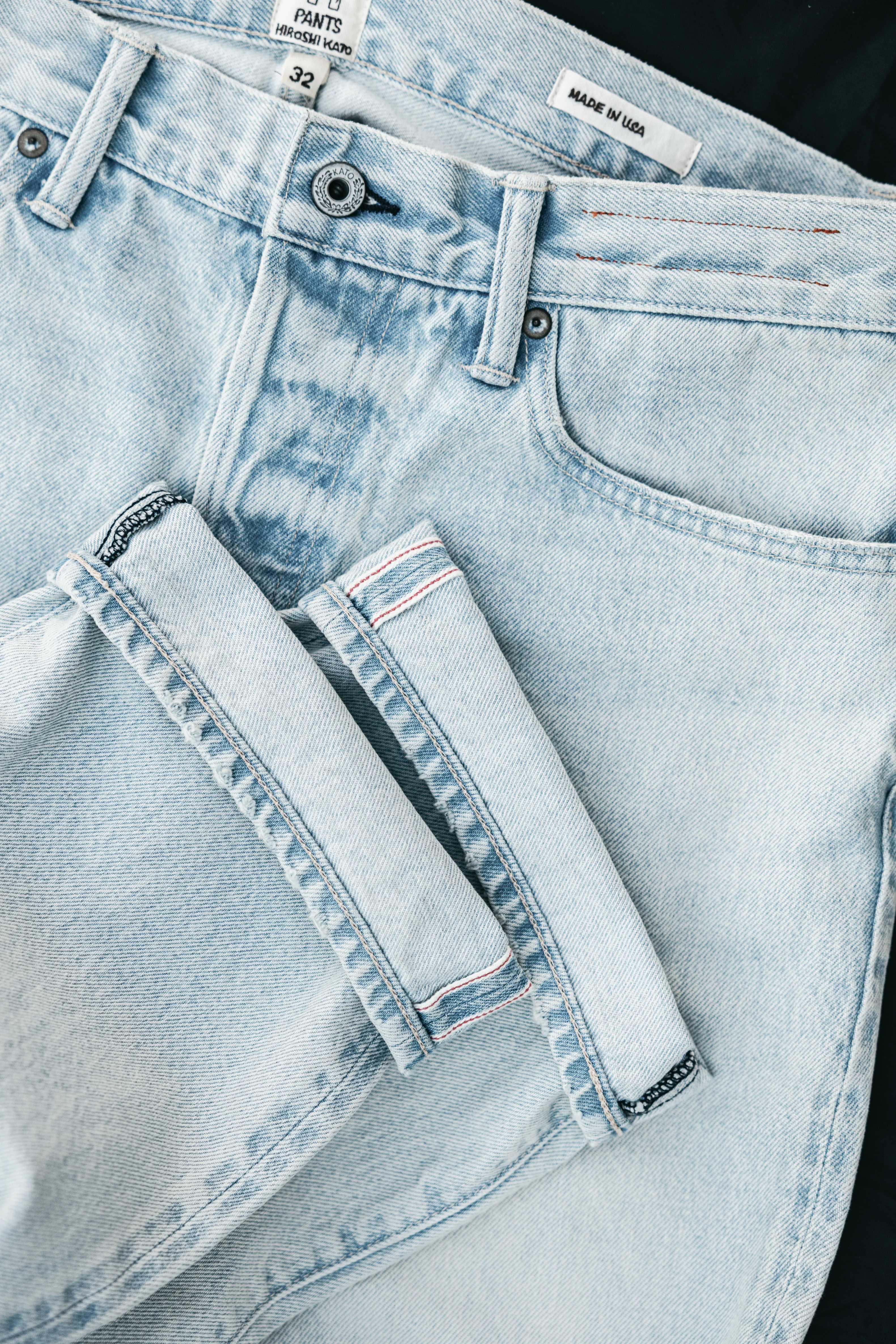 The Hammer Straight Natural Slub Indigo - Huey 12.5oz Selvedge - Image 4