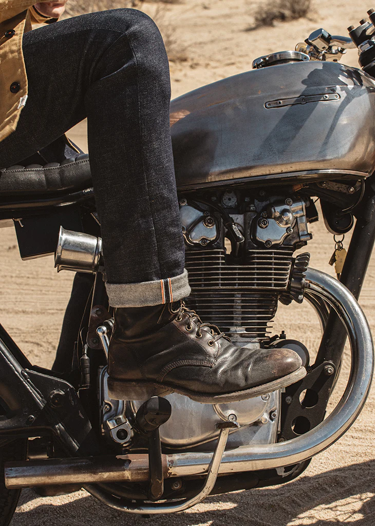The Scissors Slim Tapered - Indigo Raw 14oz Selvedge - Image 5