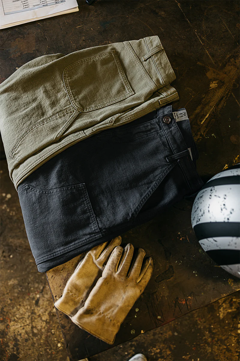 The Double Knee Pants Classic Straight - Concrete - Image 4
