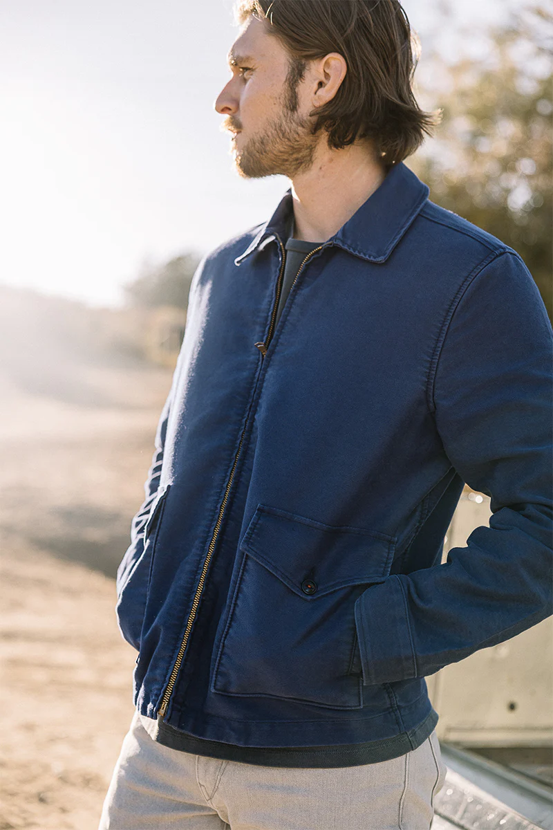 The Propeller Moleskin - Weathered Navy - Image 5