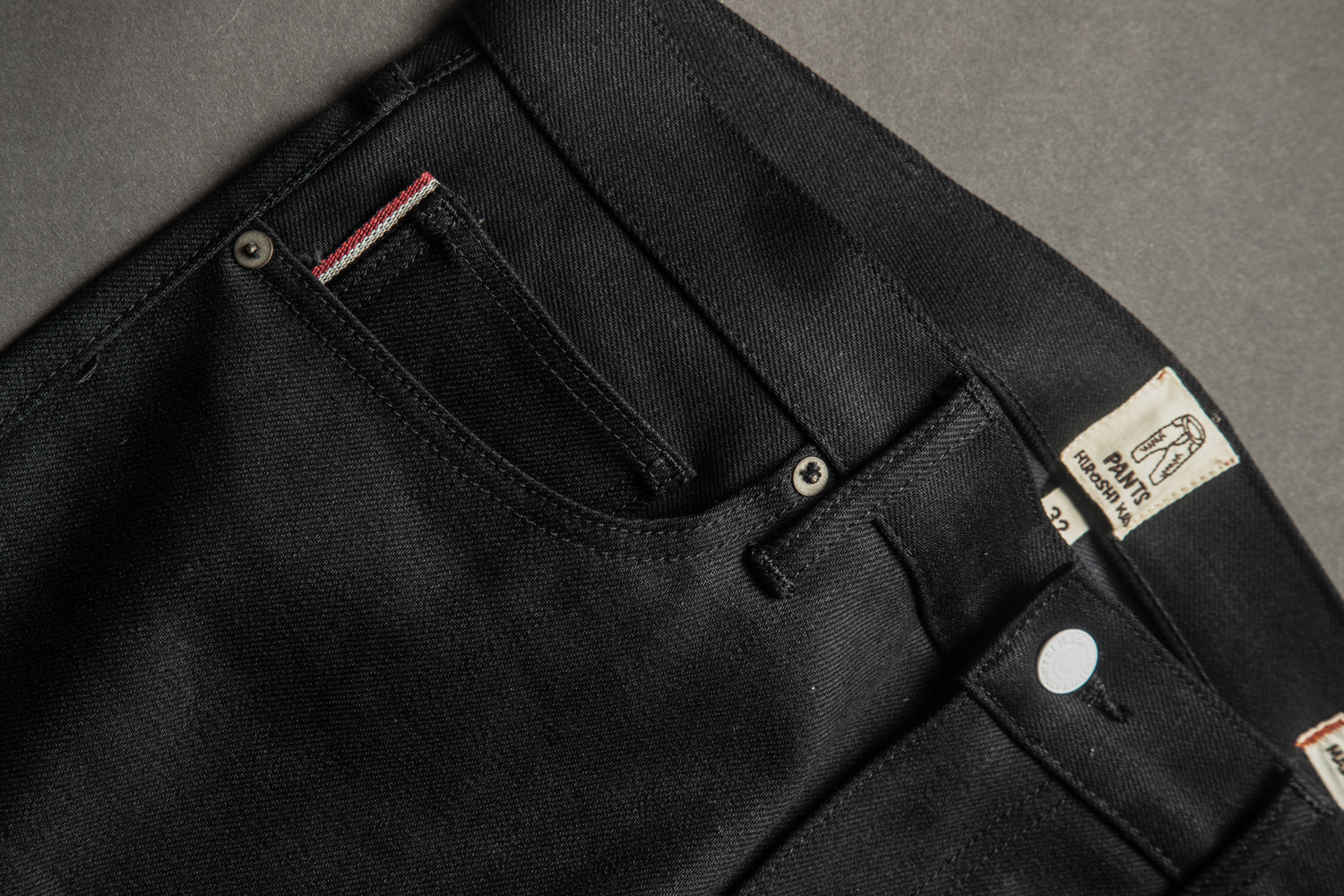 The Hammer Straight - Black Raw 14oz Selvedge - Image 3