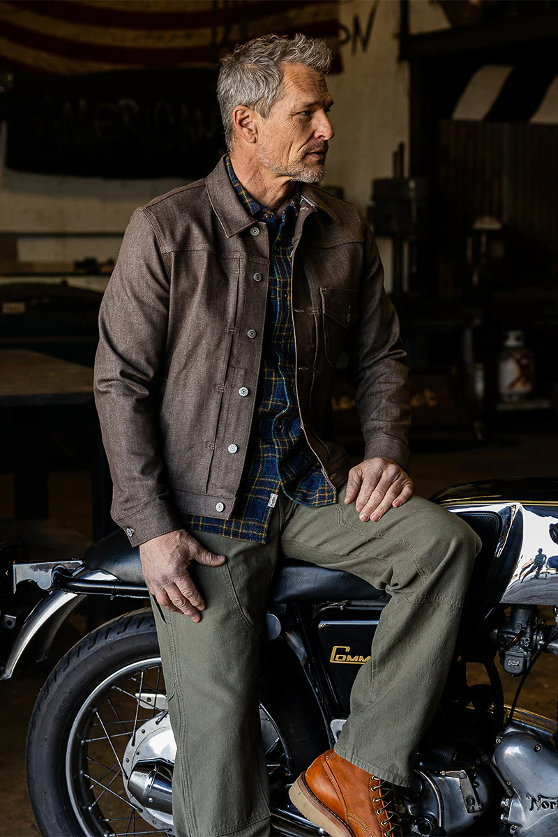 The Blade - Brown Raw 10.5oz Selvedge - Image 4