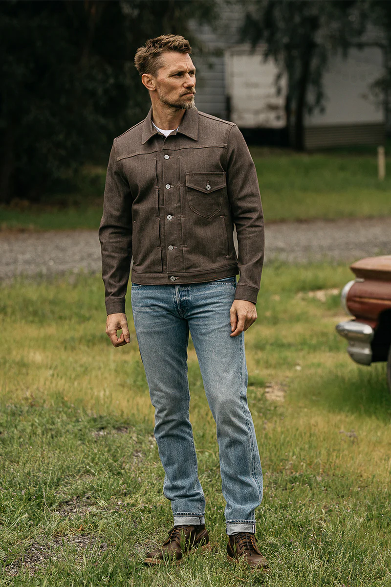 The Blade - Brown Raw 10.5oz Selvedge - Image 6